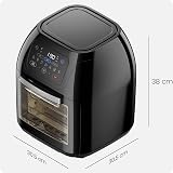 Chefman 5 in 1 Air Fryer Oven 10L 1800W Rotisserie 17 Presets UK view 9