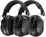 [2Packs] Cumunebula Ear Defenders 34dB Noise Reduction Adjustable Headband view 1