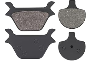 XULONG Front Rear Brake Pads kit for HARLEY Sportster Series Softail Series All Models 1988-1999 / Heritage Springer Softail Fat Boy Dyna Super Wide Glide Low Rider Sportster 883 1200