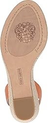 Vince Camuto Women's Felia Wedge Sandal, Mandarino