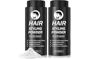 AOAZXBB 2PCS Hair Texture Powder for Men & Women,Instantly Volumizing Long-Lasting Hold Hair Styling Powder for All Hair Types