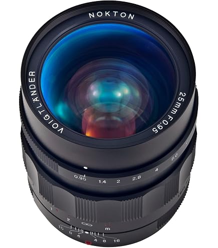 Amazon.com : Voigtlander 25mm f/0.95 Nokton Aspherical Type II