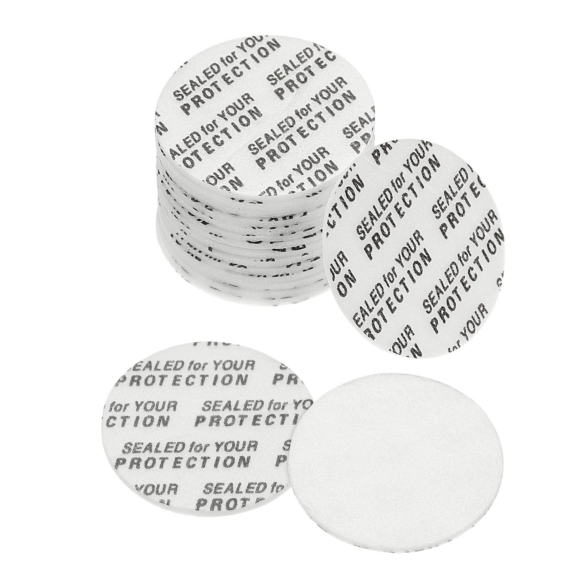 PATIKIL 24mm/0.94" Foam Lid Liner, 150 Pack PS Foam Resistant Tamper Pressure Sensitive Seal for Bottle Cap Liners Seals