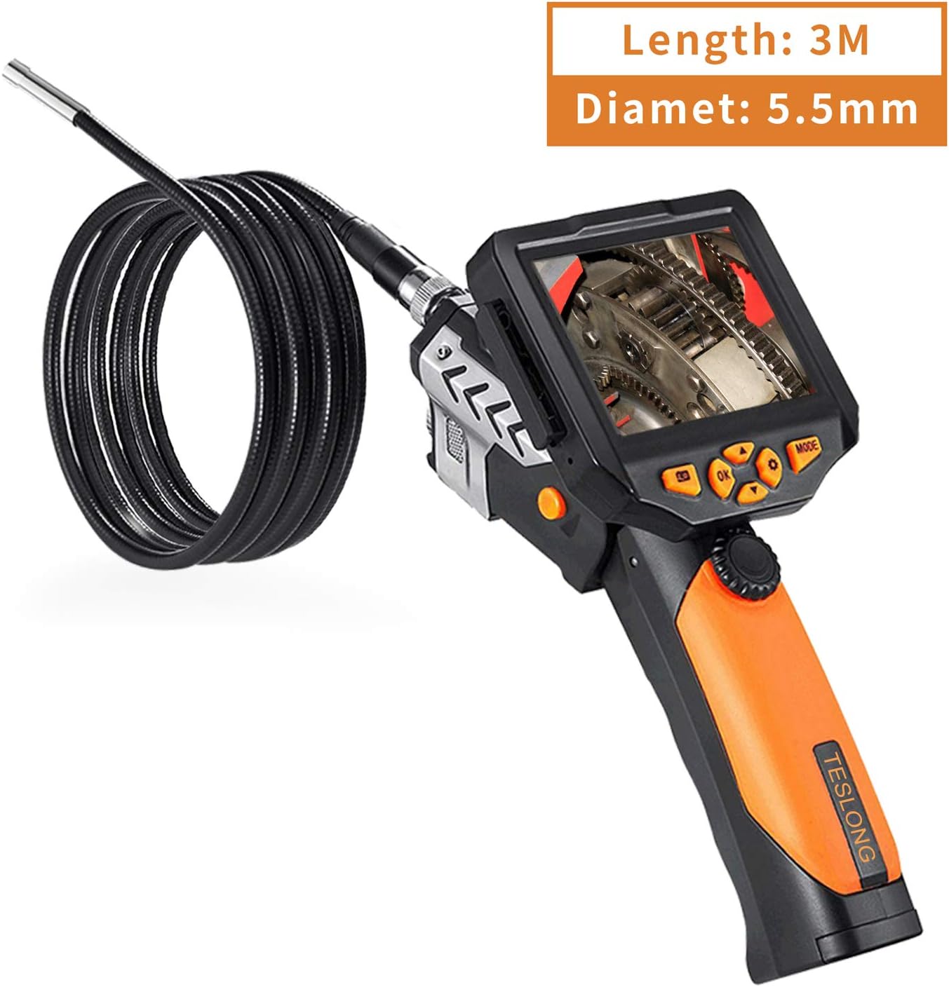 Riloer Telecamera Di Retromarcia Universale Per Auto: Parcheggia Senza Pensieri! Questo Kit Include Una Telecamera Posteriore CMOS Impermeabile E Un Cavo Video Da 6m. Adatta A Tutti I Modelli (auto, Camper, Furgoni). Materiale ABS Resistente, Immagine Nitida E Design Compatto. Il Sistema Visivo Che Ti Aiuta Nelle Manovre Più Difficili. - 4