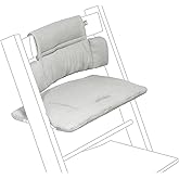 Tripp Trapp Classic Cushion, Nordic Grey - Pair with Tripp Trapp Chair & High Chair for Support and Comfort - Machine Washabl