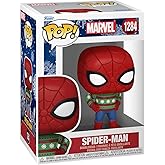 Funko POP! Marvel: Holiday - Spider-Man - (SWTR) - Marvel Comics - Collectable Vinyl Figure - Gift Idea - Official Merchandise - for Kids & Adults - Movies Fans - Model Figure for Collectors