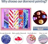 CLYCTIP Diamond Painting Kits for Adults 30x30cm White 5D Stitch DIY view 4