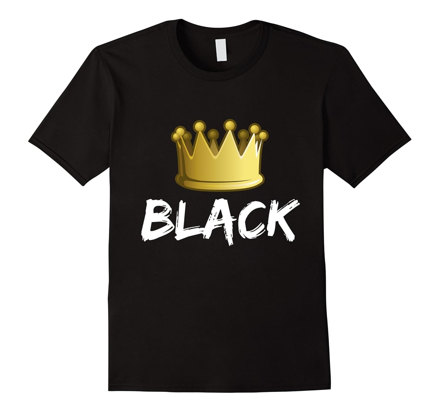Black Pride: Black King Crown T-shirt for Men & Boys-ANZ