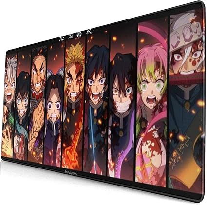 Amazon 鬼滅の刃 大型マウスパッド アニメ プレイマット 人気キャラクター 光学式 萌え キーボードパッド 多用途の 水洗い 滑り止め 高級感 耐久性が良い おしゃれ ゲーム用 90 40cm Lidy パソコン 周辺機器 通販