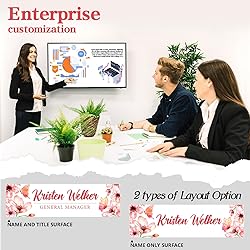 Custom Office Name Plate for Desk - Desk Name Plate