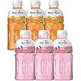 Mogu Mogu Orange and Lychee Juice 25% with NATA De Coco | Energy Booster Drink | Full of Fruit Fibres | No Added Preservatives and Colours - (Pack of 6, 320ml each)