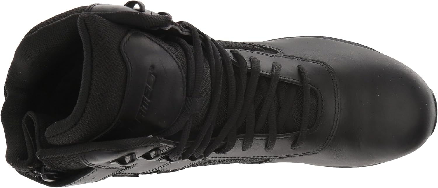 Bates Men's 8" Raide Waterproof Side Zip Military and Tactical Boot, Black, 09.0 Extra Wide US: Shoes