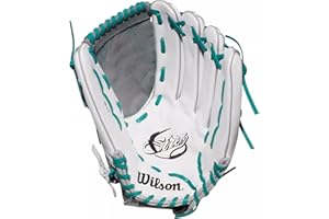 Wilson 12.5" Youth Outfield A550 Siren Series Fastpitch Softball Glove, Right Hand Throw