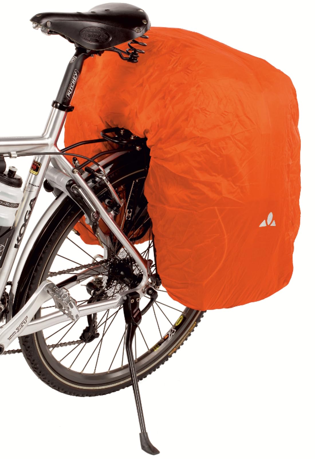 VAUDE 3 Fold Raincover Bike Accesory - orange, one size