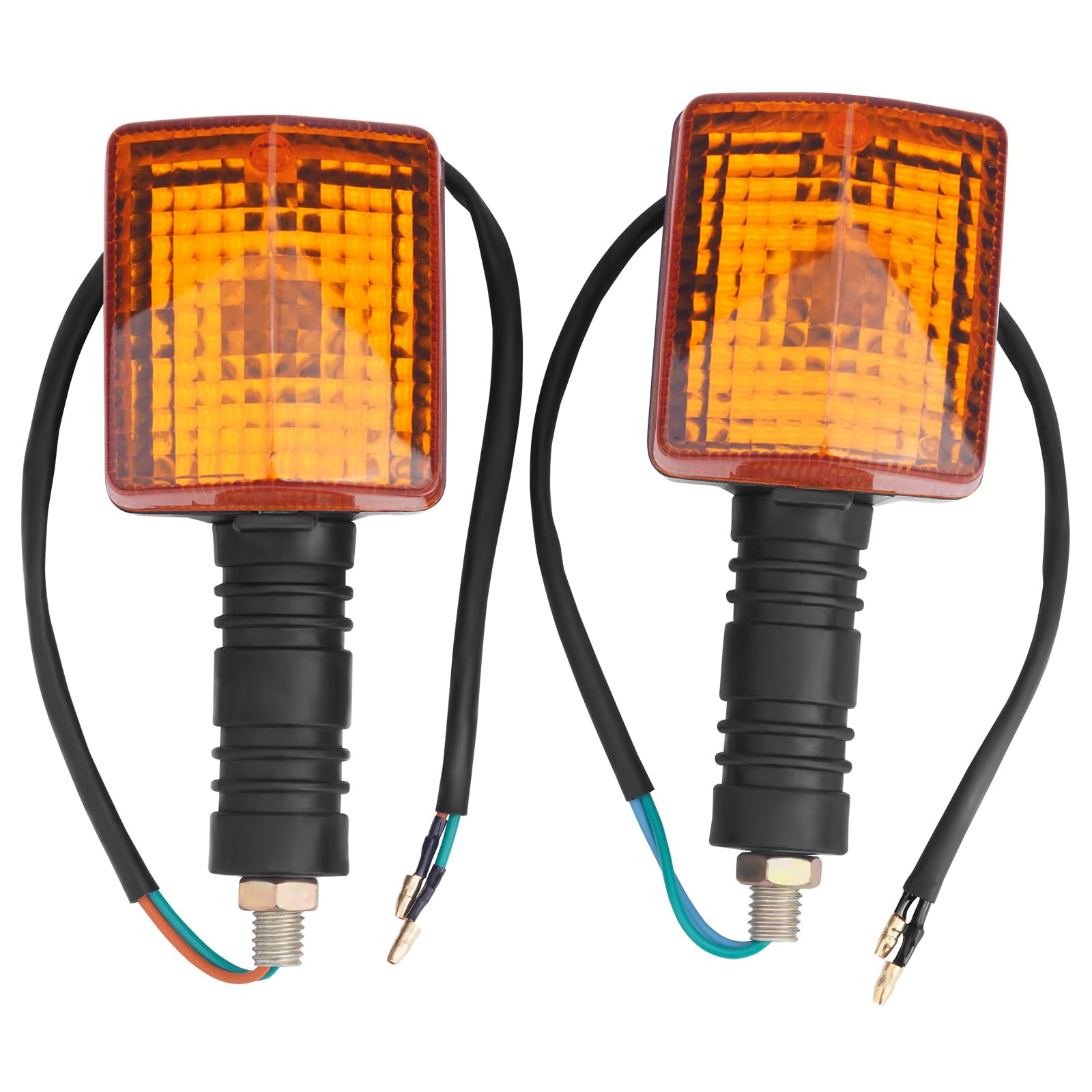 Photo 1 of AHL 1 pair Turn Signal Indicator Light 5Y1-83310-70-00 1AE-83310-70-00 Compatible with Yamaha DT200 TW200 TW200E XT250 XT350 XT550 XT600 XT600 1982-2001