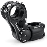 CXWXC Adjustable MTB Stem 31.8mm 70 Degree - 90/110/145mm Bike Stem Riser for Handlebar - Aluminum Alloy Mountain Bike Handlebar Riser Extender for MTB Road City Bike Bicycle (31.8 x 90mm)