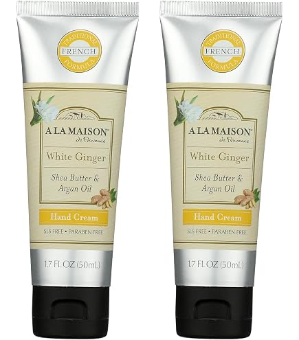Amazon.com : A LA MAISON White Ginger Hand Cream 1.7 oz, 3 Pack