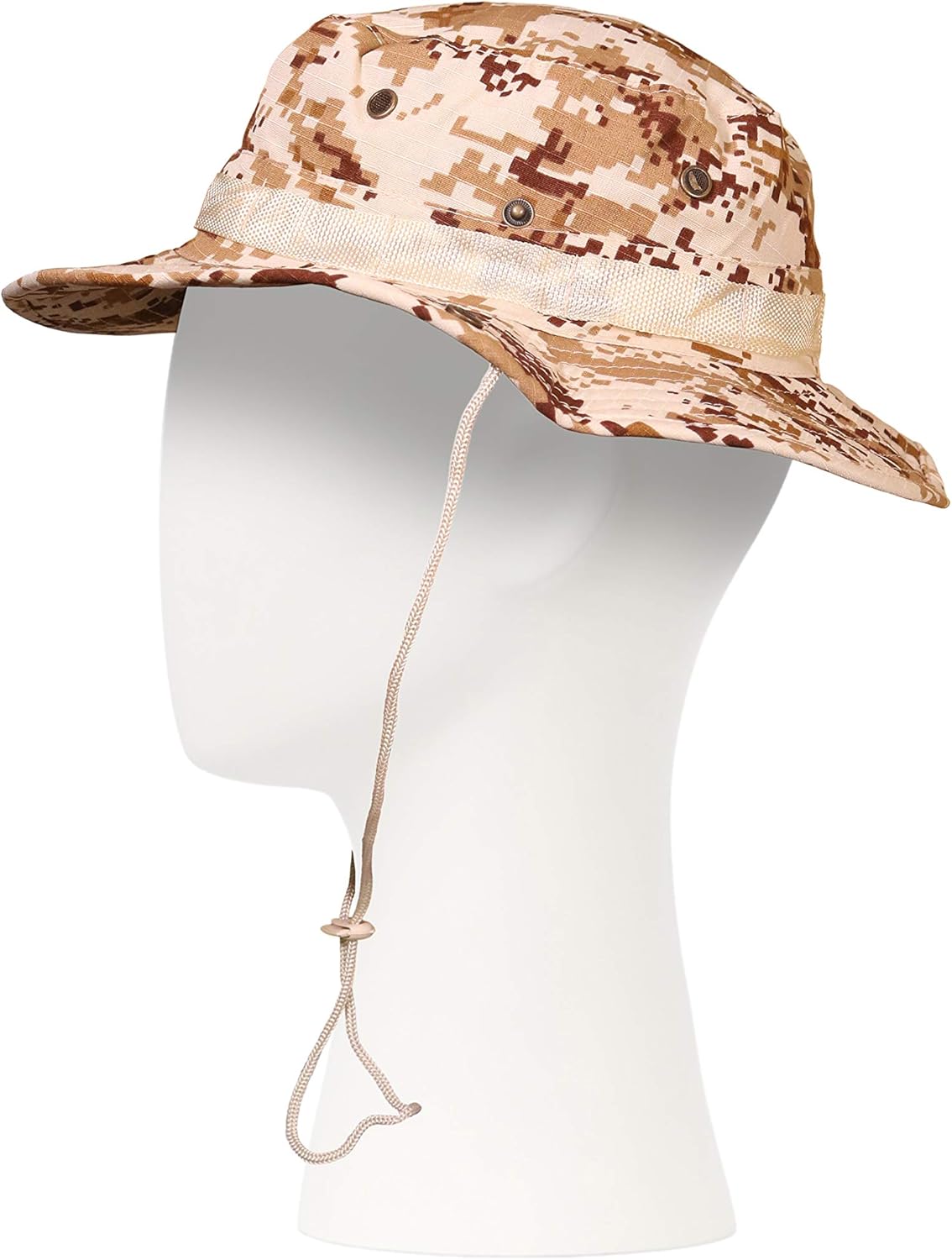 blue digital camo boonie hat