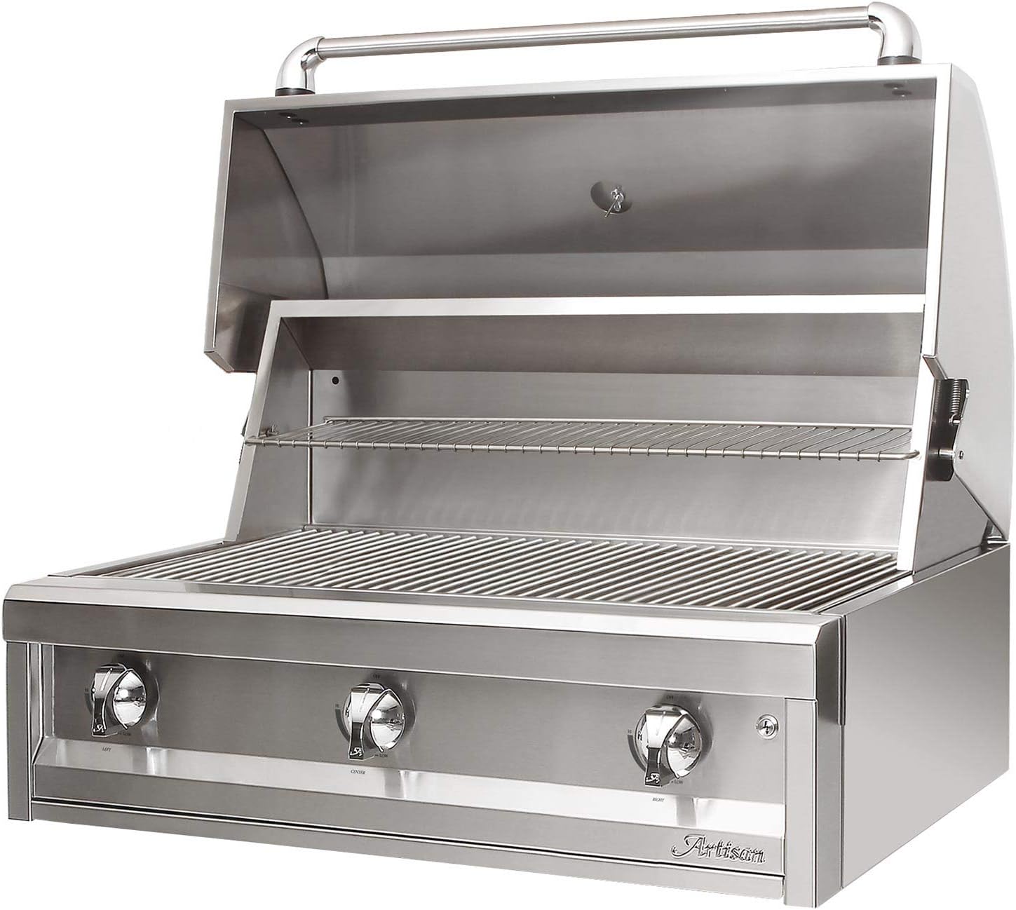 review Artisan American Eagle Series 36-Inch Built-in Gas Grill with Infrared Sear Zone, Natural Gas (AAEP-36-NG-ART-ISB)
