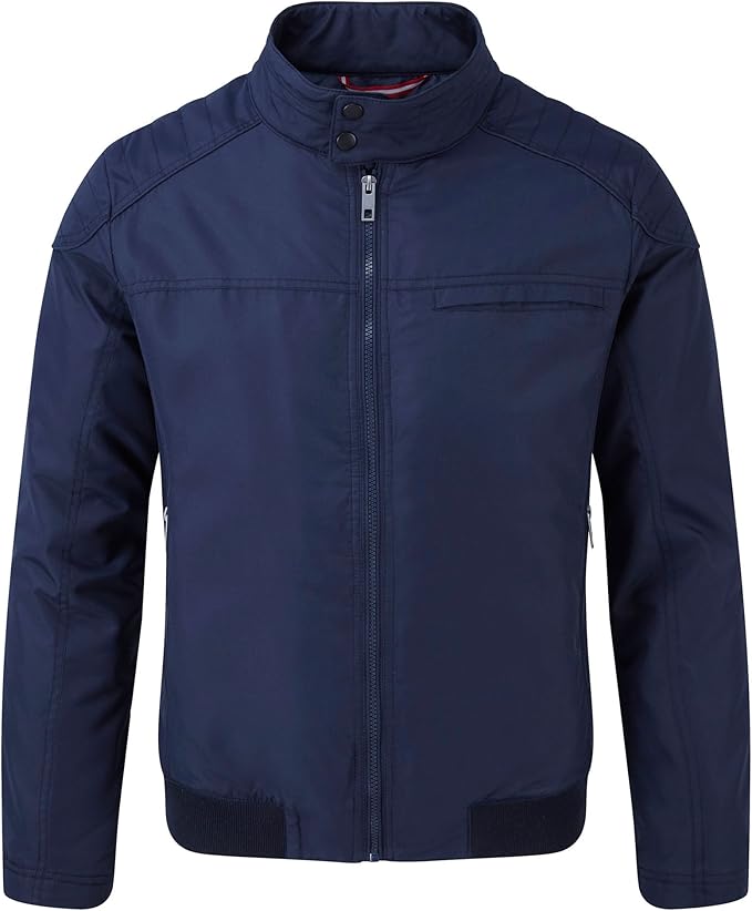 Cotton Traders Mens Lightweight Waterproof Quilted Jacket Navy 3XL