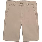 Nautica Boys School Uniform Flat Front Twill Short