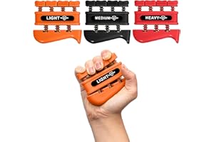 DICYWUDI Grip Strength Trainer, Finger Strength Trainer for Grip Strength Training for Fingers, Wrists, and Hands for Home, Office, Gym, Climbing, Athletes, Musicians, and Therapy