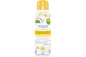 Vagisil Feminine Freshening Spray for Intimate Areas and Sensitive Skin, Scentsitive Scents pH Balanced and Gynecologist Test
