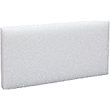 School Specialty 40B1W Floracraft Styrofoam Sheet, 1" x 12" x 36" Size, White