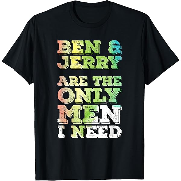 ben and jerry nike t shirt