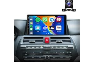 4+64G for Honda Accord 2008-2013 Android with Wireless CarPlay Android Auto,10.1 inch IPS Touchscreen Car Stereo Bluetooth5.0