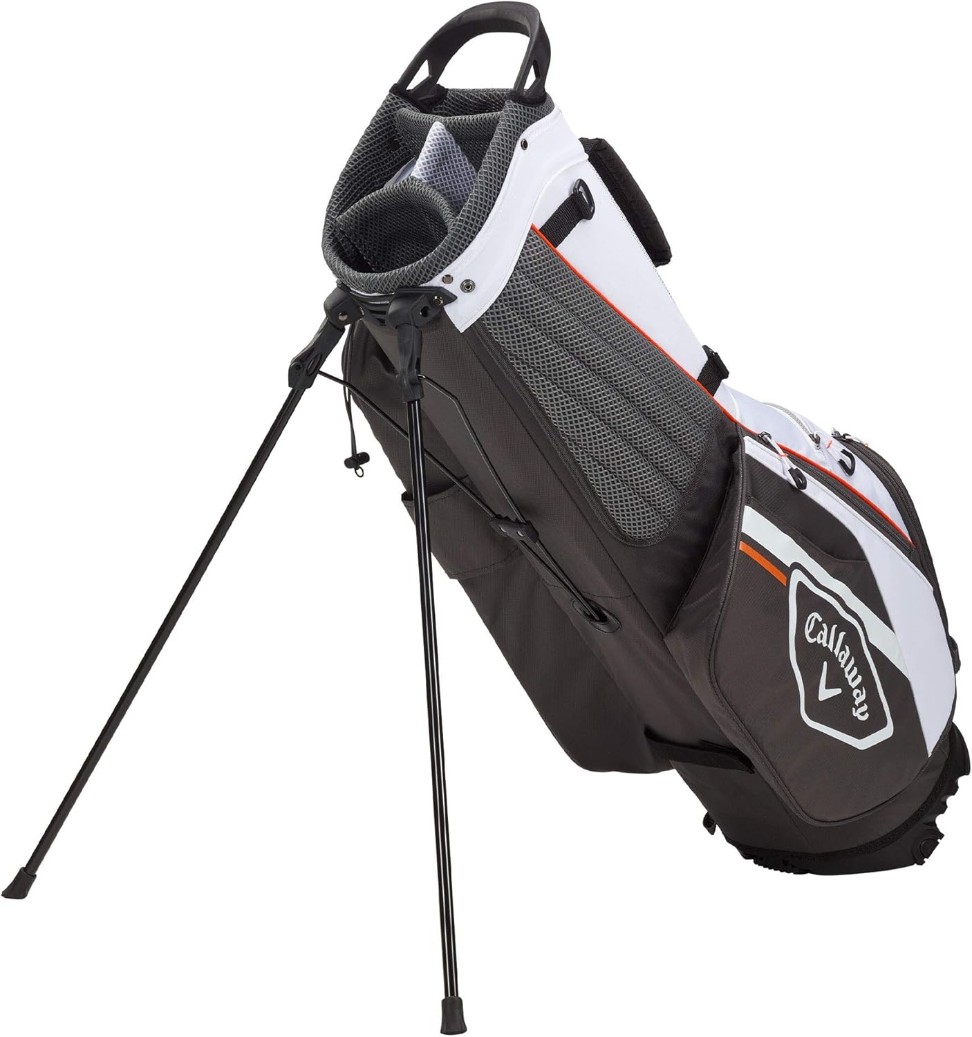 Callaway Golf 2021 Chev Stand Bag , Charcoal/White/Orange: Sports & Outdoors