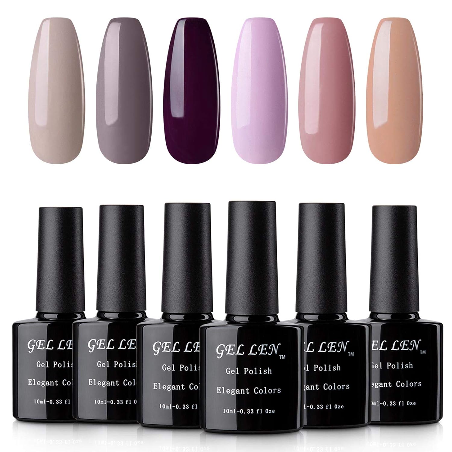 Gellen netural Elegant Nails Colors