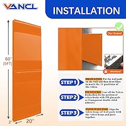 VANCL Gym Wall Padding for Mats Basketball Wall