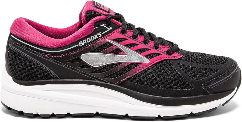 brooks grey and pink