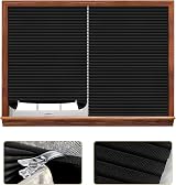 Maritown Temporary Blinds No Drill Stick on Light Filtering Privacy view 5