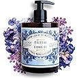 Panier des Sens - Liquid Hand Soap - Blooming Iris Hand Wash - French Marseille Moisturizing Hand Soap with Coconut Oil - Refillable Kitchen & Bathroom Hand Soap - 96% Natural Ingredients -16.9 Fl.oz