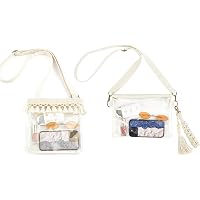 Clear Bag Stadium Approved - Clear Purses For Women Stadium Crossbody Concert Bag For Sports Events Game Day