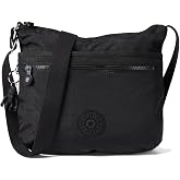 Kipling Womens Arto Crossbody Bag, Black Noir, 11.25 L X 10.25 H X 1.5 D US