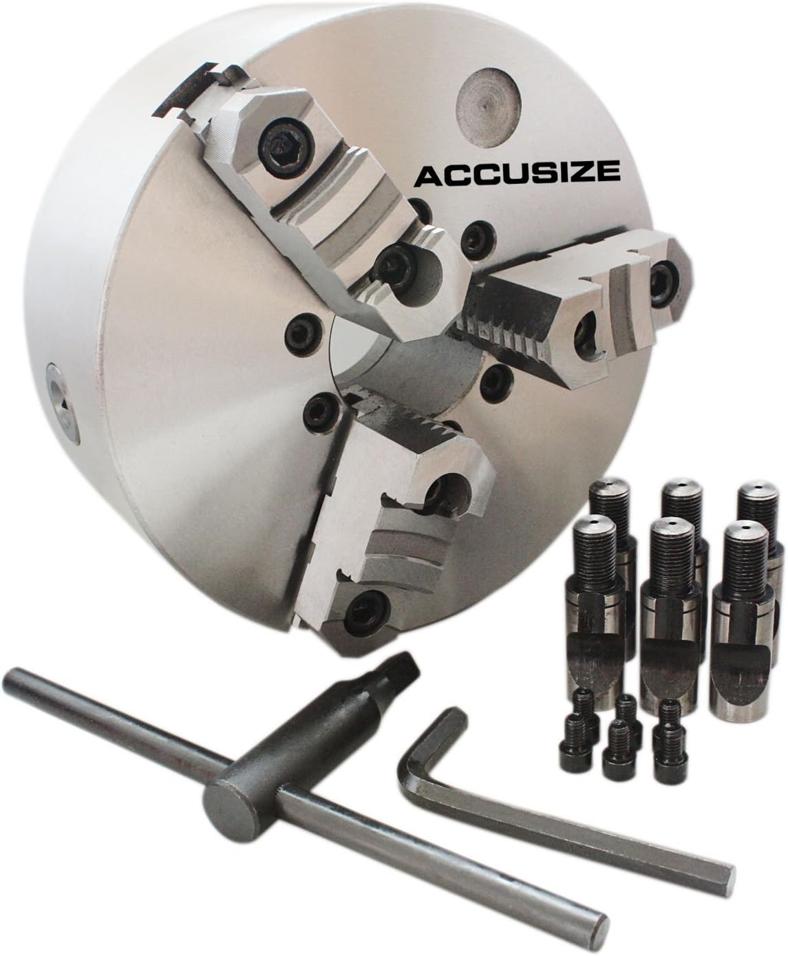 Accusize Industrial Tools 10 Inch/250 mm 2Piece Reversible Jaws 3Jaw