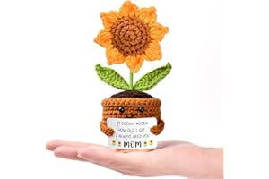 Mothers Day Gifts, Mom Birthday Gifts, Gifts for Mom from Daughter Son, Mothers Day Gift Ideas Cadeau Maman Handmade Crochet 