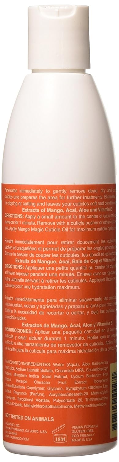 California Mango Cuticle Softener 8.5 Fl Oz/ 250 Ml, 8.5 Oz (CM08CR) : Cuticle Creams And Oils : Beauty