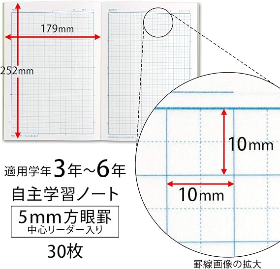 Amazon キョクトウ アニマルカレッジ 自主学習 5mm方眼 Lp92 文房具 オフィス用品 文房具 オフィス用品