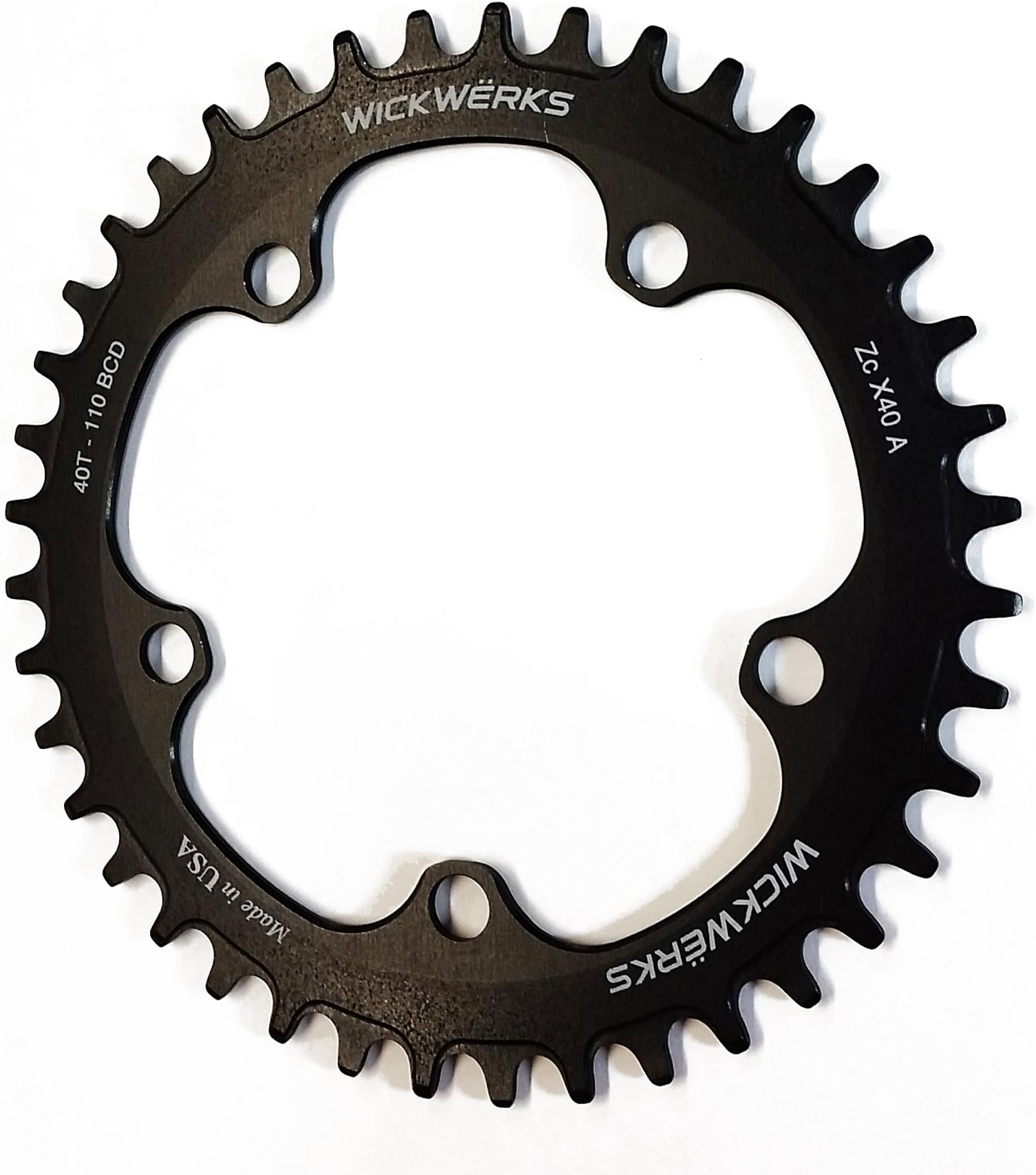 WickWerks 40t 110 BCD Cyclocross Single Z Ring