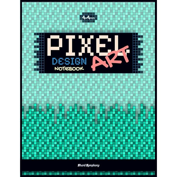 Amazon.com: Pixel Art Design Notebook (Blue): Pixel Artist's