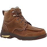Georgia Boot Men's 6" Athens Superlyte Moc Toe BRN 6" Work