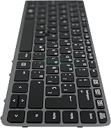 TellusRem Spanish Non-Backlit Keyboard for HP 840 G1 G2 850 G1 G2 view 5