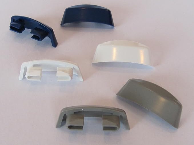 Design-Entwässerungskappe slim-line 25 weiß (VE: 20 Stück)