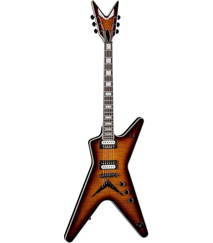 Amazon.com: Dean MD24 Floyd Electric Guitar, Roasted Maple Neck