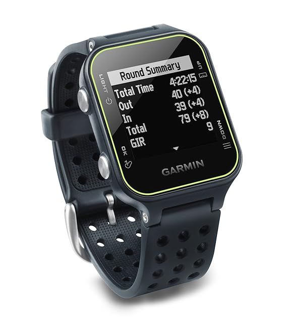 Garmin Approach S20 Montre GPS de Golf Gris Amazon.fr Hightech