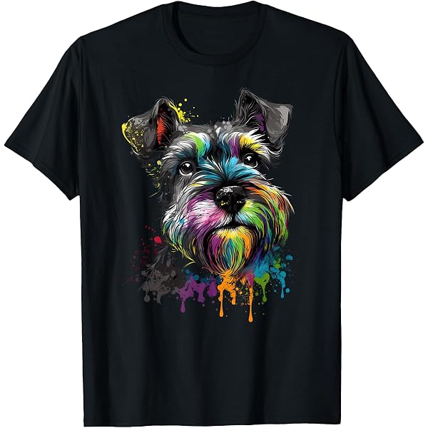 Ultrabasic Schnauzer - Maglietta da donna in tasca